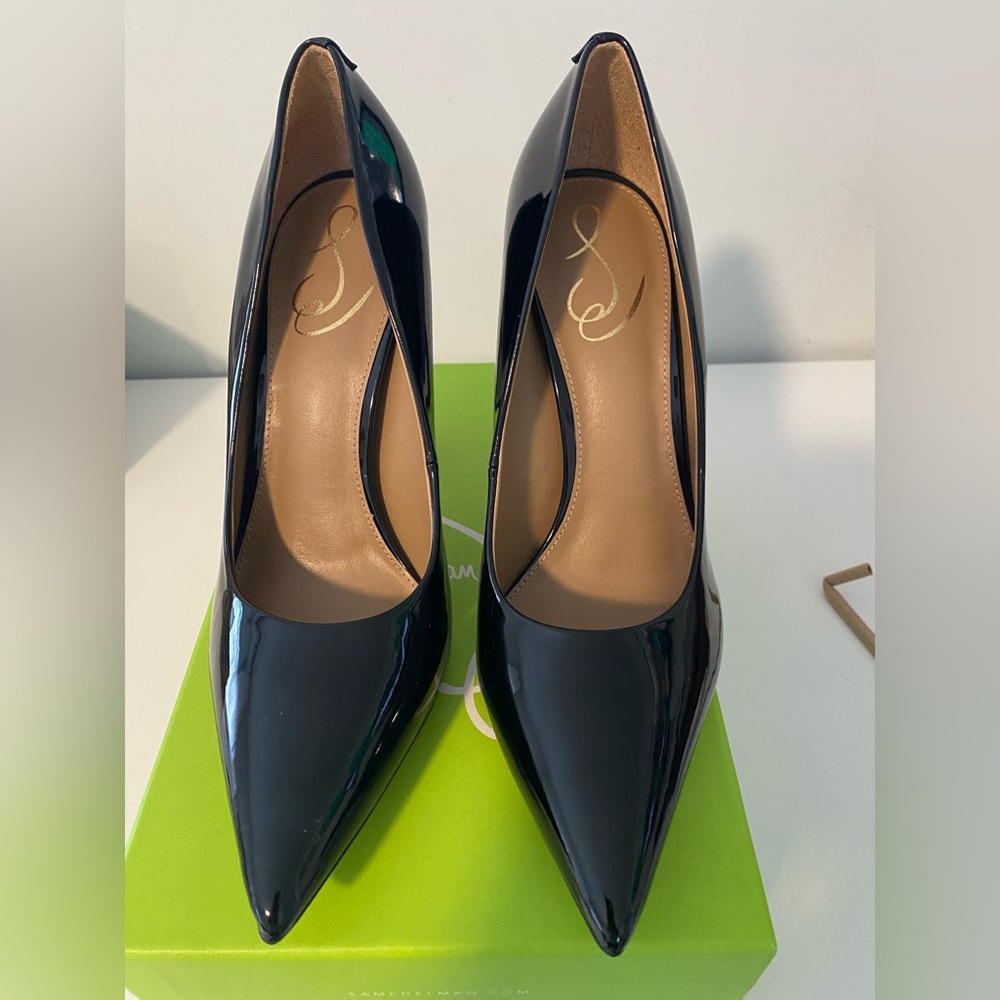 Sam Edelman Antonia black Patent Leather Women's Pumps